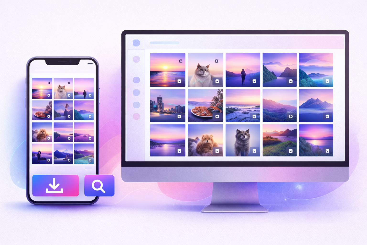 Instagram profile posts grid preview